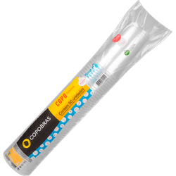 COPO DESCARTAVEL COPOBRAS 500ML 50UN TRANSPARENTE